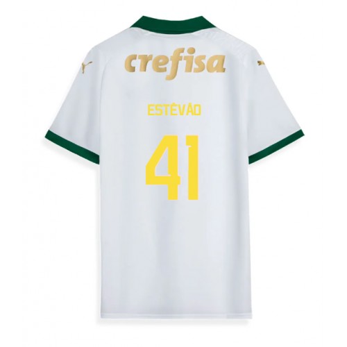 Fotbalové Dres Palmeiras Estevao Willian #41 Venkovní 2024-25 Krátký Rukáv